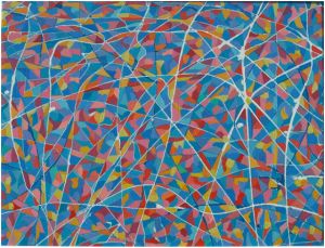 kompozicija no 2., 2012 god., ulje na platni, 60x80 cm.